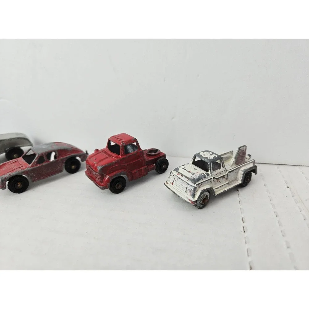 VIntage‎ metal toy car lot Tootsie Midge toy truck